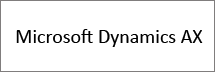 Microsoft Dynamics AX