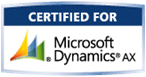 Certified for Microsoft Dynamics AX