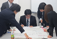 新卒フォローアップ研修の様子