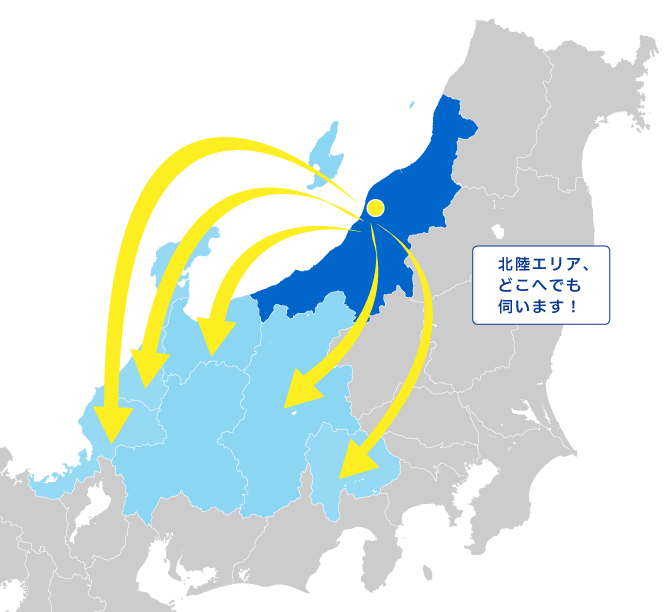 北陸マップ