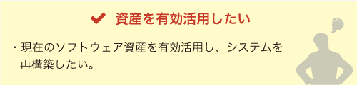 資産を有効活用したい